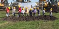 School City of Mishawaka breaks ground on new Hums Elementary