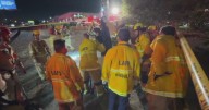 Woman rescued from 8-foot manhole in Harbor Gateway, fire officials say