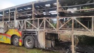 Andhra bus fire: Bike was already lying on road after hitting divider, say cops