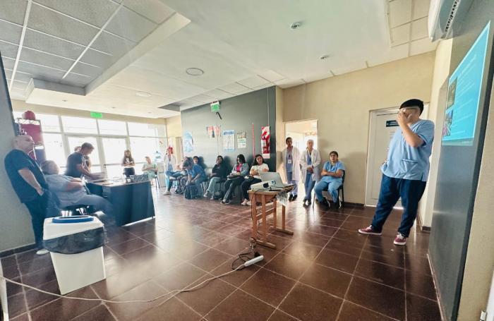 Charla sobre donación de órganos en el Centro de Promoción de la Salud Estudiantil