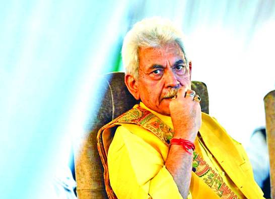 LG Sinha terminates two Govt employees over terror links