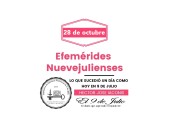 Efemérides nuevejulienses. Lo que sucedió un día como hoy en 9 de Julio