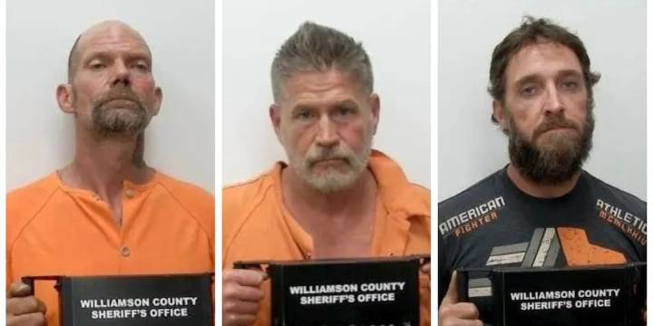 Traffic stop leads to three arrests for drug charges