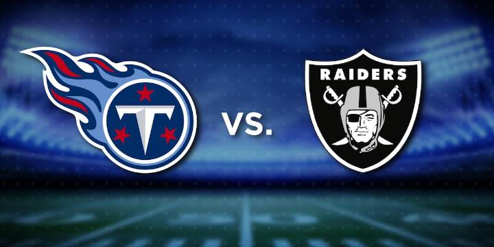 Titans vs. Raiders live game updates