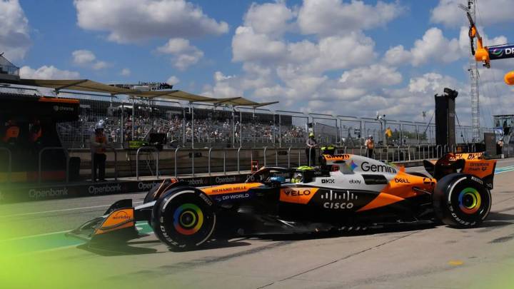 US Grand Prix: Lando Norris strikes back as Nico Hulkenberg springs a shock in FP1