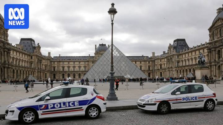 Thieves armed with chainsaws steal jewellery from the Louvre Museum in Paris
