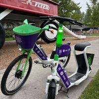 Lime's purple fleet in Spokane supports domestic violence awareness