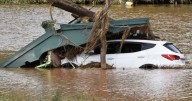 'Terrifying': how mum and newborn survived flash flood