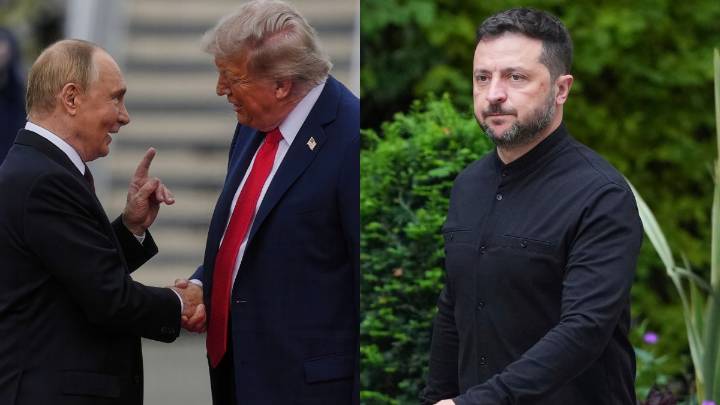 President Trump talks to Putin before meeting Zelenskyy in White House