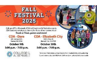The Outer Banks Voice -   College of The Albemarle Fall Festivals scheduled for October