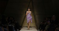 Chloe says it with printed flowers in Paris show