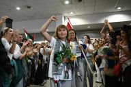 Llega a Jordania grupo de detenidos de la Flotilla Global Sumud