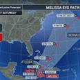 Melissa may reach Category 5, poses great danger to Jamaica, Cuba and Haiti