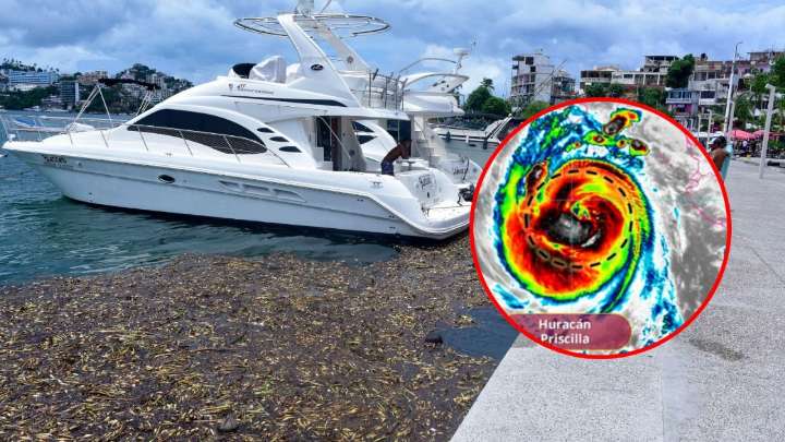 CLIMA Priscilla ahora es huracán categoría 2 y pone en alerta máxima a 6 estados | Trayectoria EN VIVO - El Heraldo de México