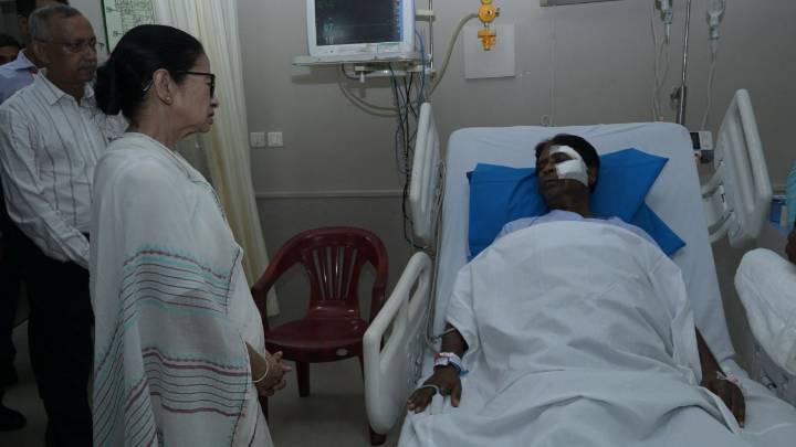 Two arrested for assault on BJP MP Khagen Murmu and party MLA in Bengal