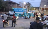 Un motociclista internado tras un fuerte choque en Tolosa