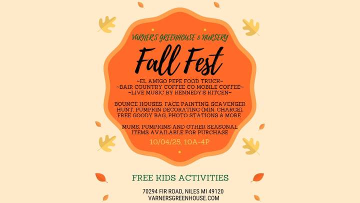 Varner's Greenhouse & Nursery kicks off 6th Annual Fall Festival
