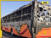 How did brand new bus become running inferno? Did lone jammed door...