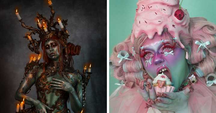 Every Year, I Transform My Loved Ones Into Haunting Halloween Characters (21 Pics)