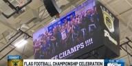 Penn High School celebrates girls flag football state championship