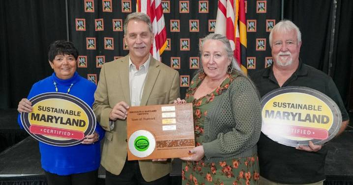 Thurmont recertified as Sustainable Maryland community at silver level