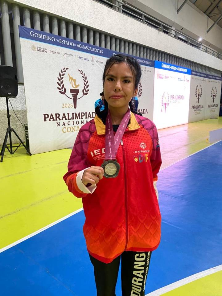 Ella es Analy García, ganadora de Plata
