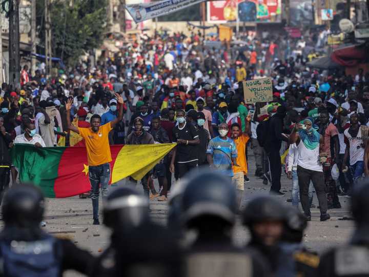 Photos: Four killed in Cameroon protests as election results awaited