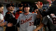 Detroit Tigers' Colt Keith returns from injury for MLB playoffs