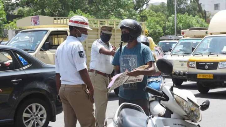 Hyderabad traffic police books over 10k cases in October first week