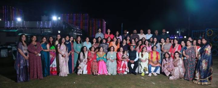 Diwali party held for teachers, committee members