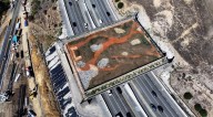 The Wallis Annenberg Wildlife Crossing over 101 freeway takes another step