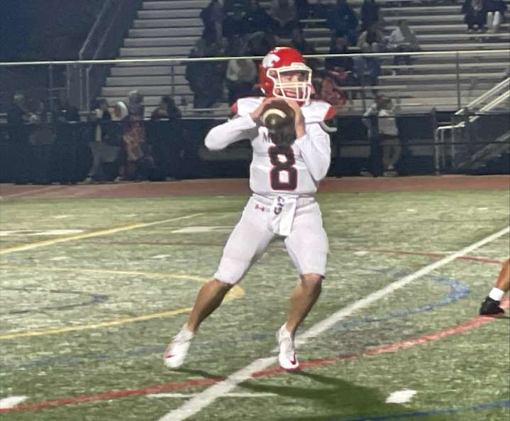 Milton’s Patrick Collins throws four TD passes in win over Walpole football