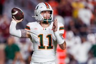 Miami Hurricanes buck the trend with tight offensive sets