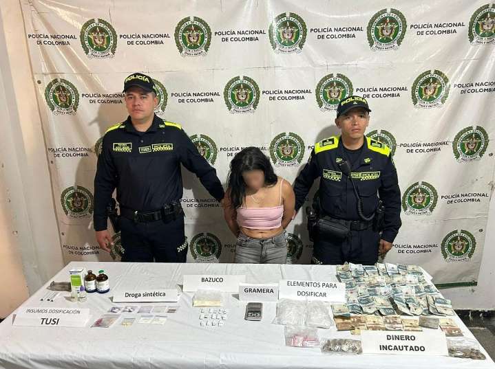Cayó alias ‘Vanessa’, presunta dinamizadora del tráfico de estupefacientes en Pitalito