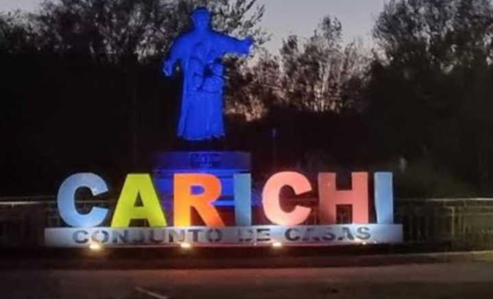 Hallan cabeza humana en las letras turísticas de Carichí; autoridades investigan