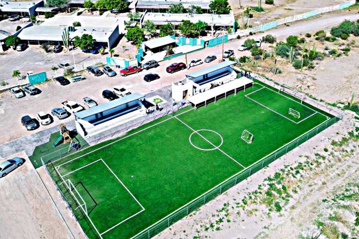 Impulsan infraestructura y servicios públicos en Heroica Mulegé; anuncian techumbre