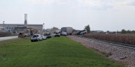 Train derailment near Syracuse
