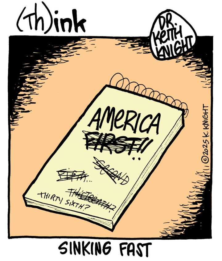 Cartoon: America Last