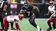 Falcons' Robinson talks LeBron James X shoutout, connection after big night