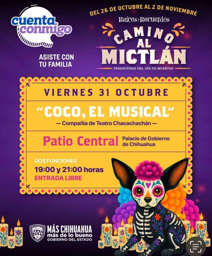 Celebra Estado Día de Muertos con festival de música en Palacio de Gobierno