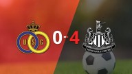 Champions League: Doblete de Anthony Gordon en la goleada 4-0 de Newcastle United frente a U. Saint