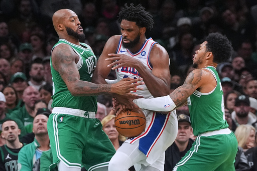 Maxey anota 40 puntos y los 76ers remontan para vencer 117