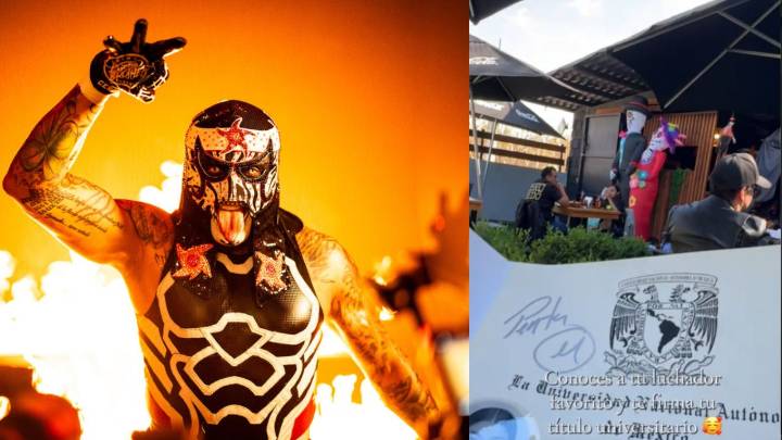 WWE: Aficionada logra que Penta Zero Miedo firme su título universitario