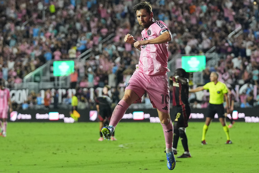 Messi contribuye con 2 goles y una asistencia a goleada del Inter Miami, 4