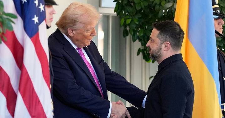 Trump, Zelenskyy hold talks, with US leader showing hesitance to send Kyiv Tomahawk missiles