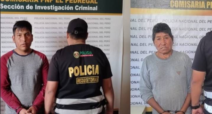 Arequipa: Abuelo y padrastro capturados por agresión a menores