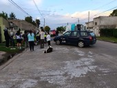 Motociclista con lesiones tras  impacto con vehículo