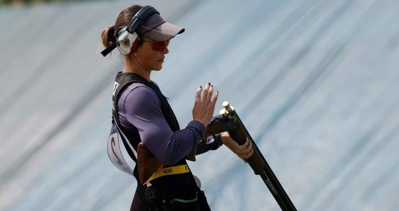 Gabriela Rodríguez hizo historia al conquistar plata en el Campeonato Mundial de Tiro