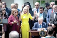 Trump’s search for eternity: Heaven? Maybe not, he says. Monuments? Absolutely