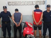 Villa Mercedes: la Policía recuperó una moto robada, secuestró municiones y demoró a dos sospechosos